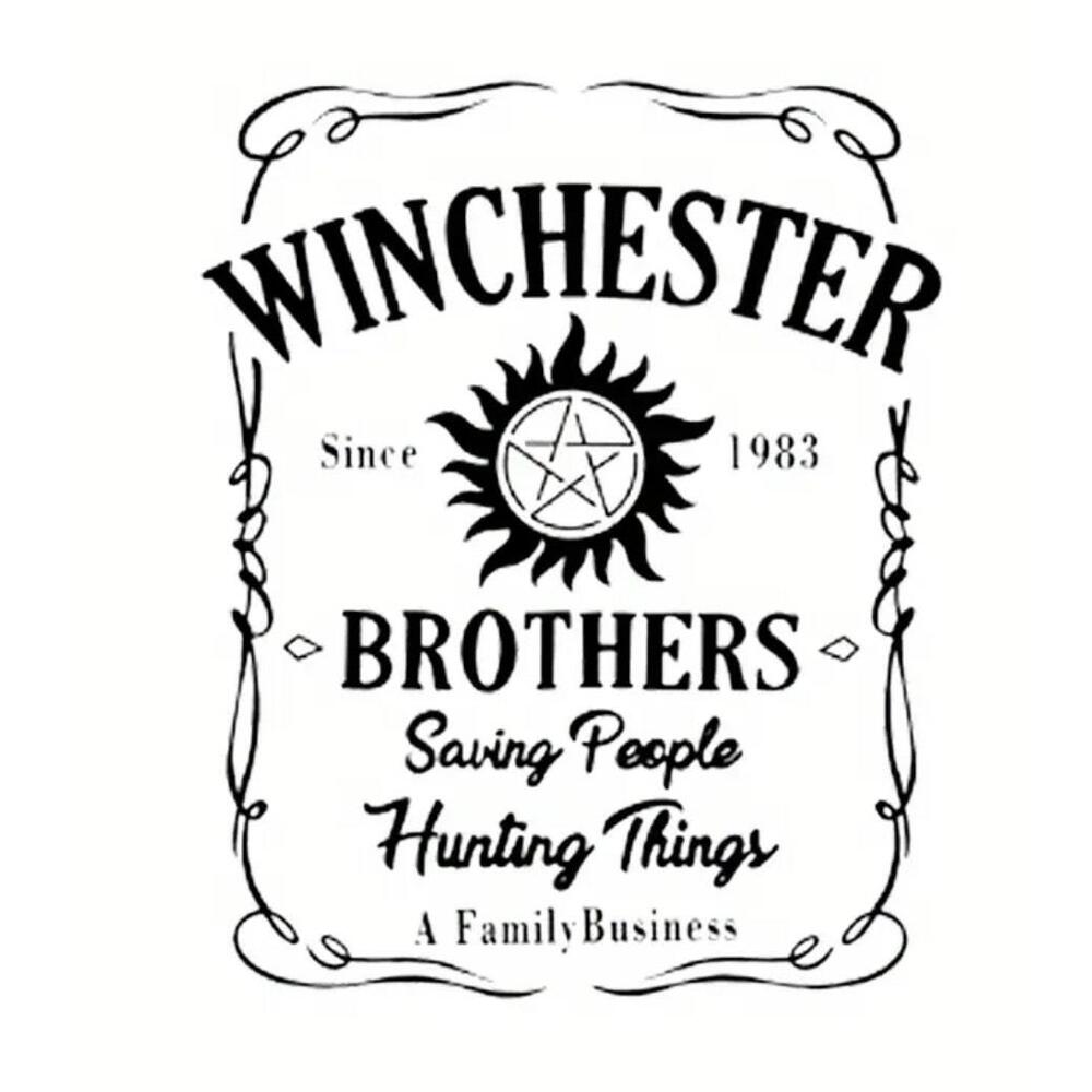 Supernatural Winchester Brothers T-Shirt Unisex Any Size Graphic handmade custom - Picture 2 of 4